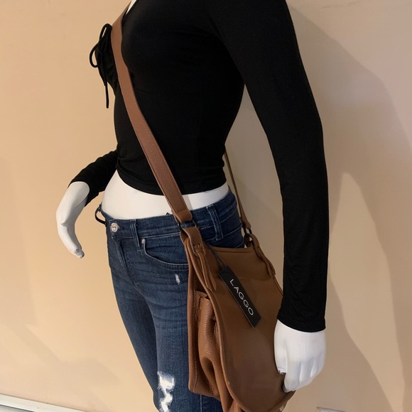 laggo Bags Laggo Vince Leather Crossbodyshoulder Bag Poshmark